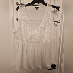 Torrid Size 00 Sheer Tank. NWOT